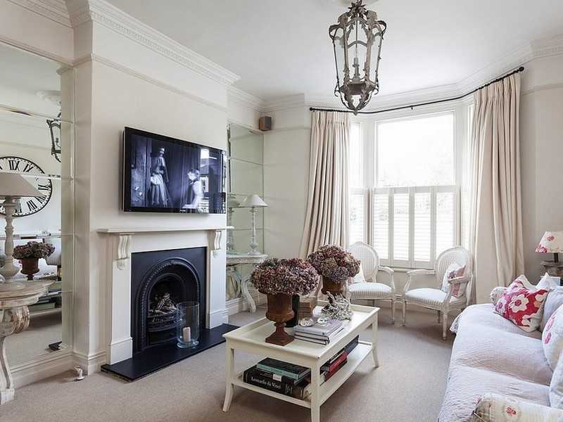 Камин стиль винтаж в интерьере Камин стиль винтаж в интерьере