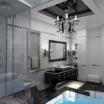 Красивая ванная Арт-Деко интерьер и дизайн