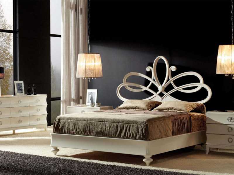 Меблировка спальни в стиле арт-деко фото