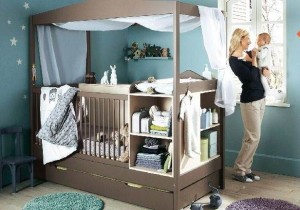 Оформление спальной комнаты для малыша