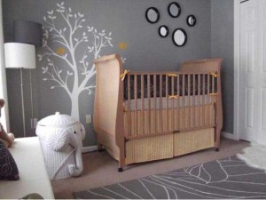 Варианты оформления спальни для младенца на фото