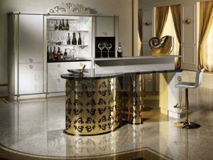 Золотая мебель арт-деко