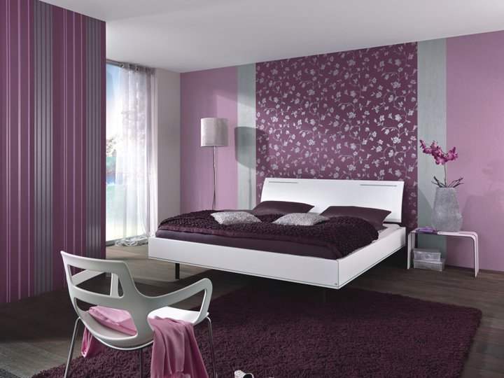 Фіолетова спальня