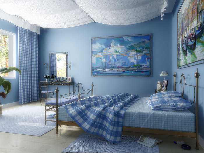 Блакитна спальня