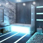 hi-tech ванная комната
