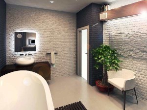 лофт ванная комната