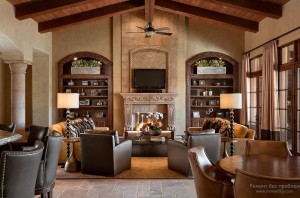 Стиль максимализм в интерьере гостиной