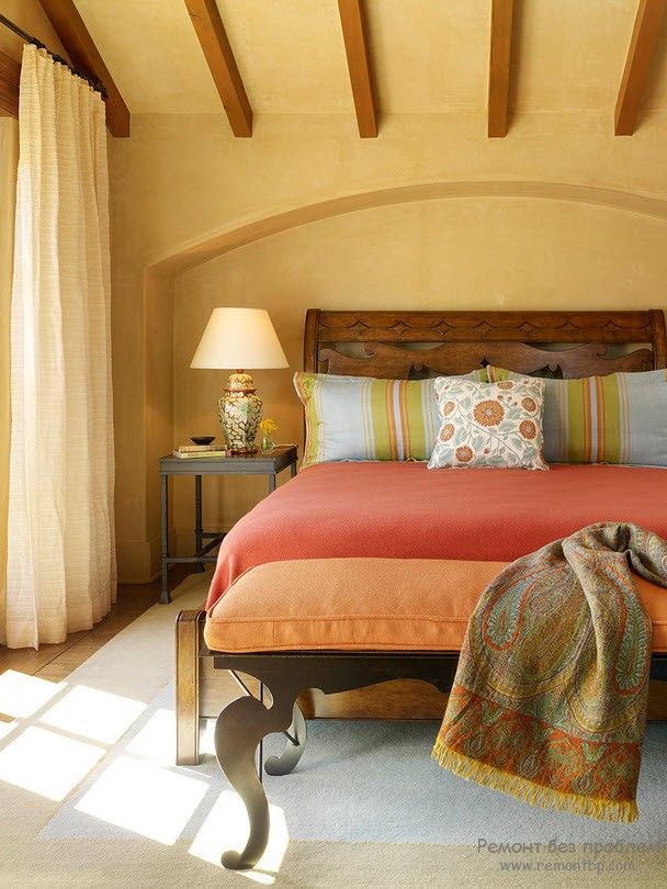 Дизайн спальни в средиземноморском стиле