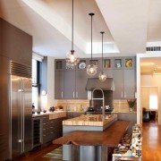 Потолок на кухне фото