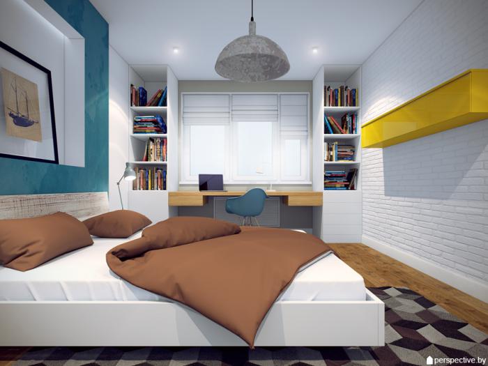 Перепланировка двухкомнатной квартиры