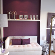 Фиолетовый цвет в интерьере