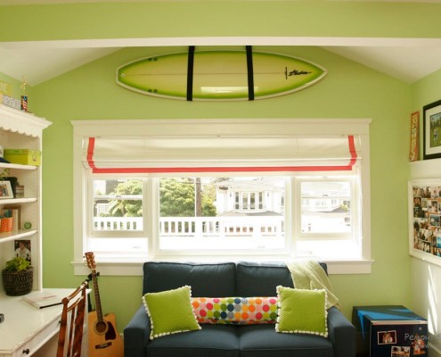 Гостиная зелная