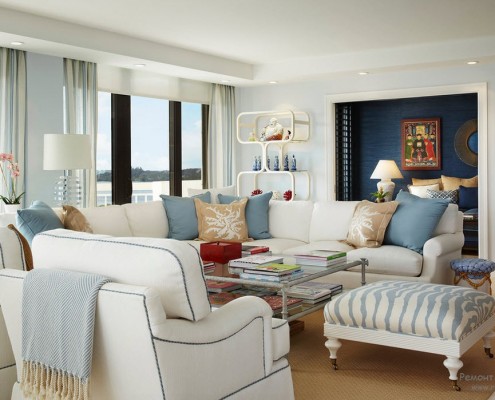 Гостинная в стиле романтизм