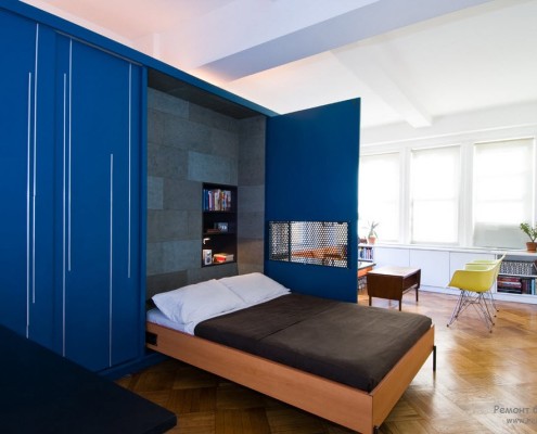 Спальня в студии