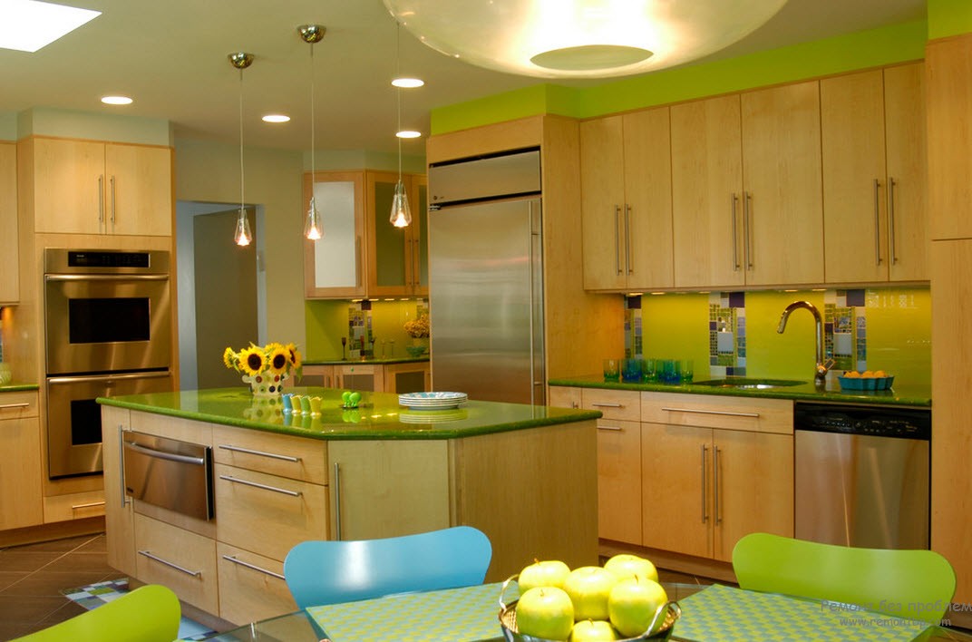 Цветовая палитра кухни