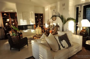 Гостиная в колониальном стиле