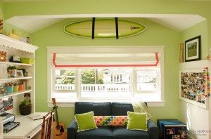 Объемный эффект салатового цвета