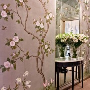 Обои как куст роз