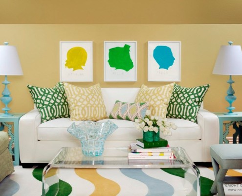 Оригинальная гостиная