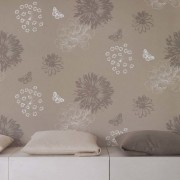 Серый тон обоев