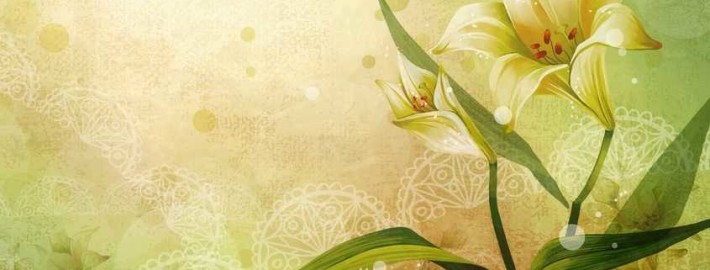 Обои цветы в интерьере