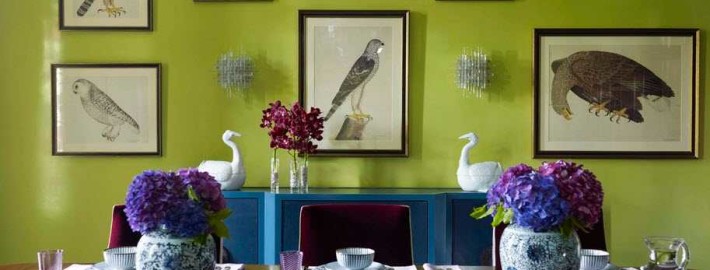 Варианты сочетания зеленого интерьера