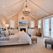 Бежевые обои в интерьере