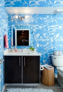 «Холод» бело-голубого рисунка