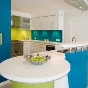 Сочетание салатового цвета с бирюзой