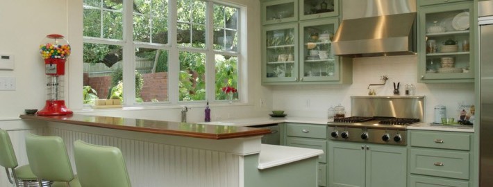 Салатовая кухня