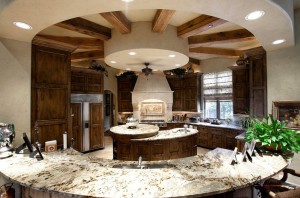 Дизайнерская круглая барная стойка