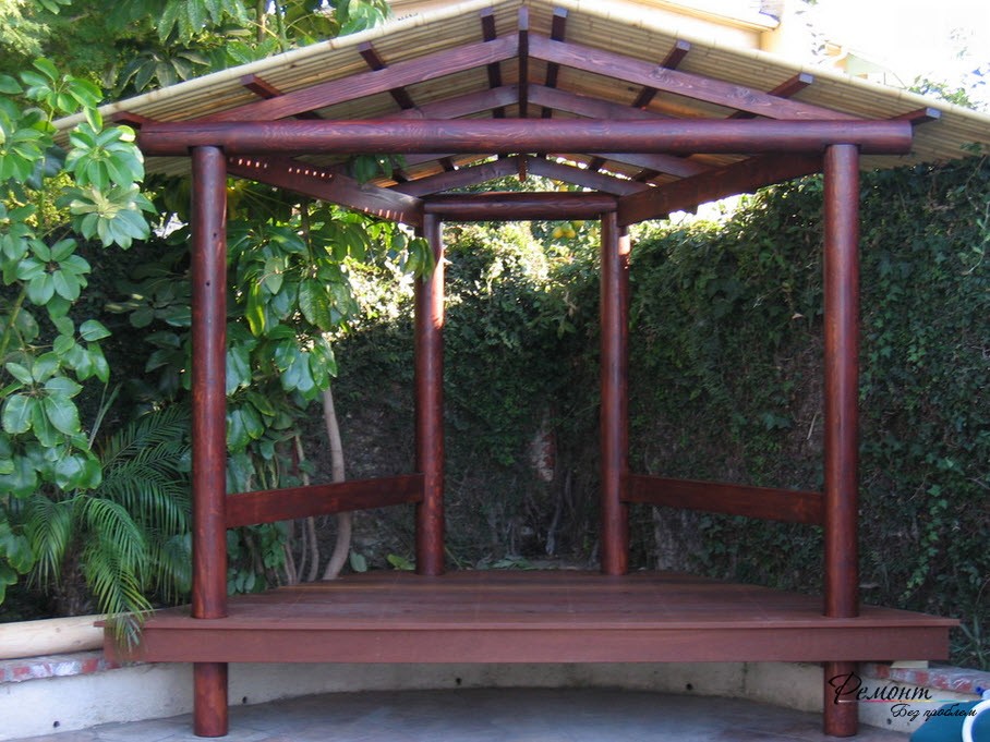 Дизайн садовой беседки: дизайнерские идеи стильного оформления на фото