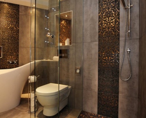 Мозаїка у ванній кімнаті