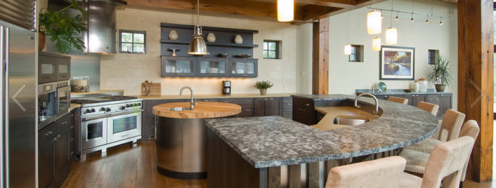 Круглая кухня: неожиданное новшество