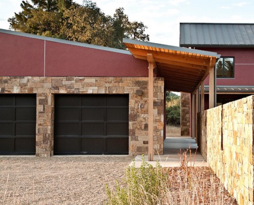 Отделка камнем-пластушкой