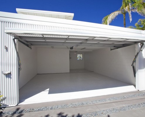 Подъемно-поворотные ворота