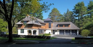 Типичный загородный американский дом
