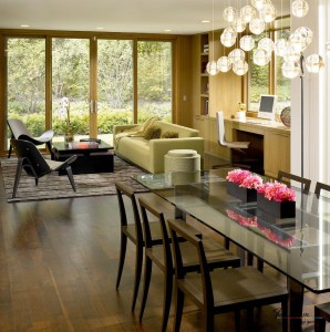 Гостиная с рабочим местом