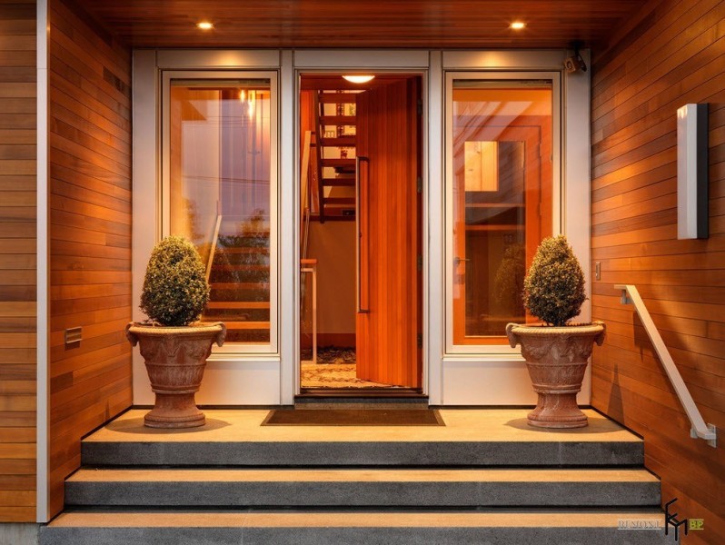 100 лучших идей дизайна входной двери и крыльца частного дома