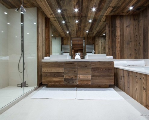Ванная комната из натуральных материалов