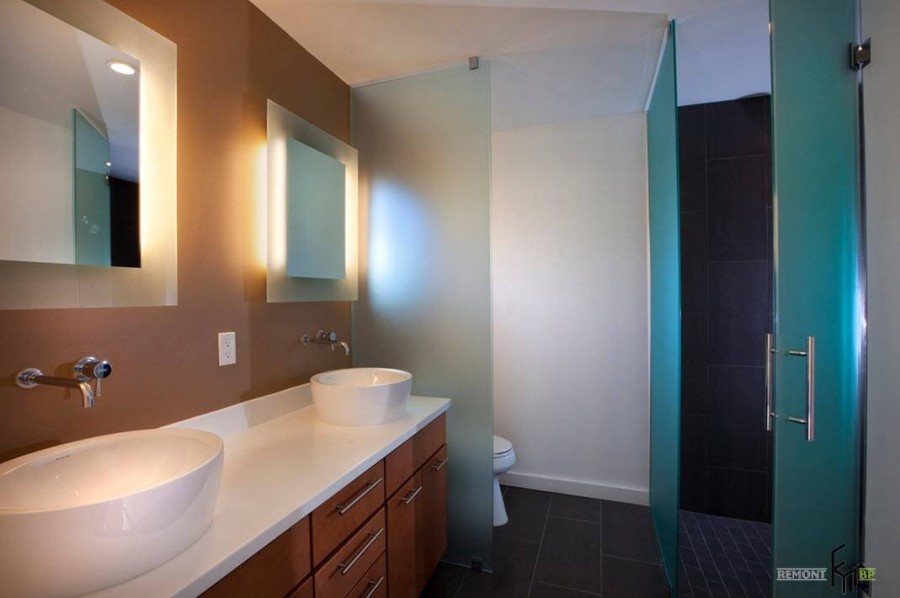 100 идей дизайна: зеркало в ванной комнате на фото