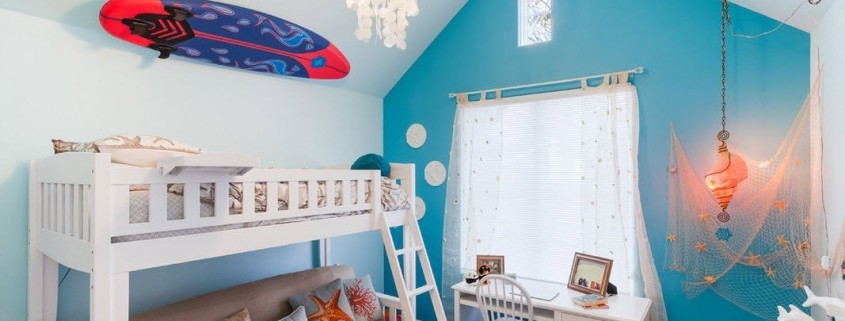 Меблировка для современной детской комнаты