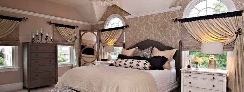 Оформление окон в современном интерьере