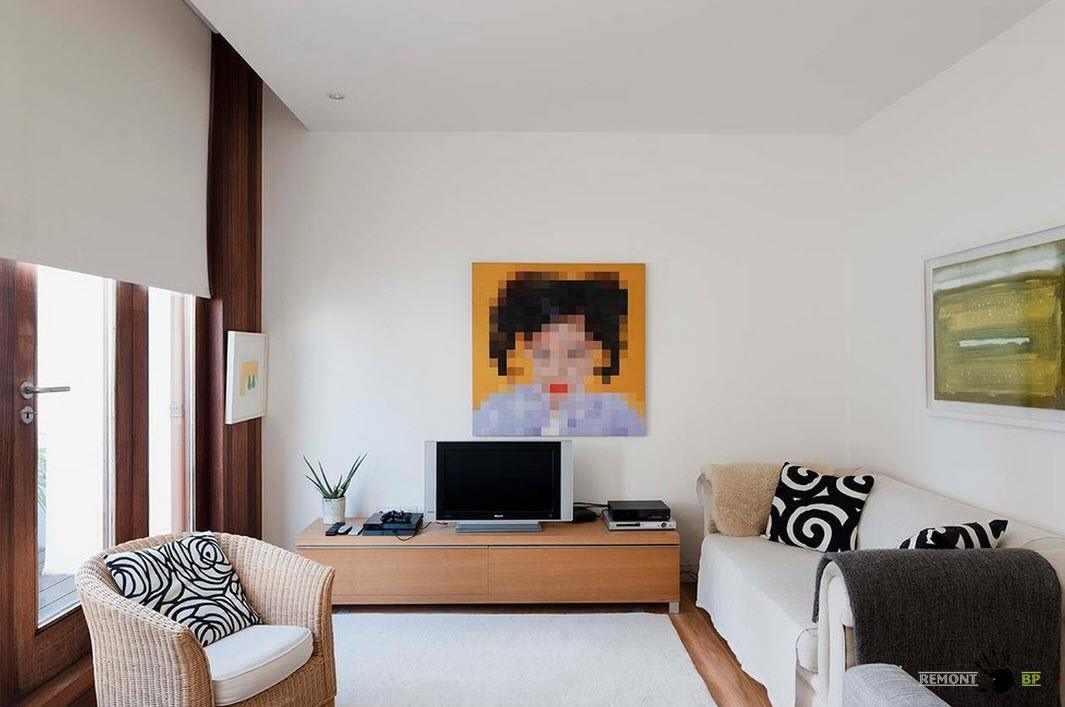 Акцент на стену