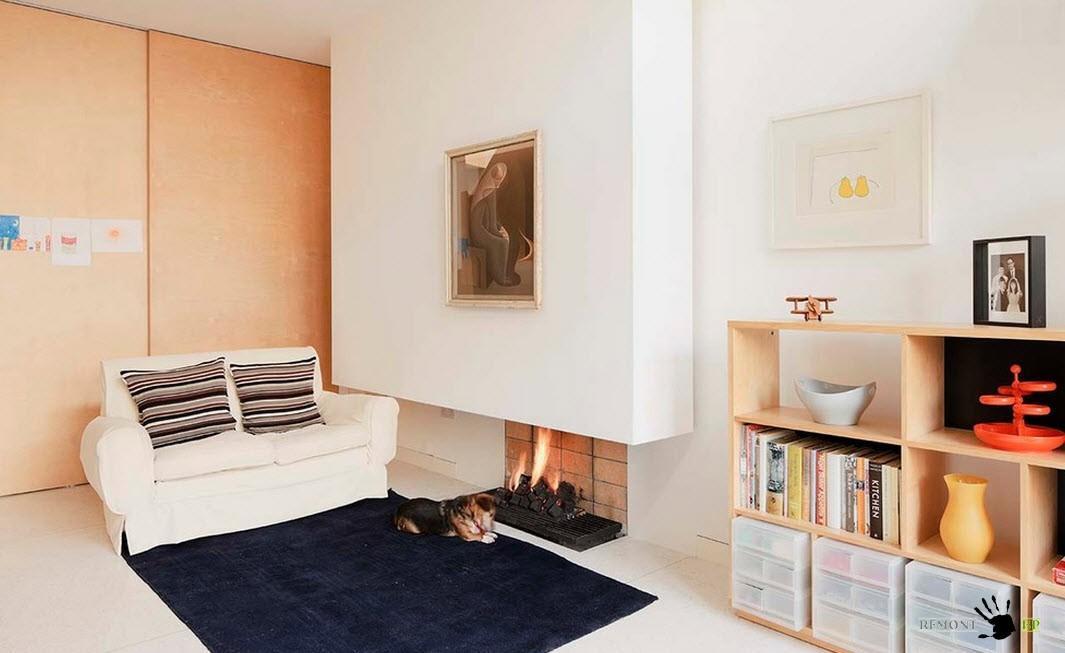 Необычный камин