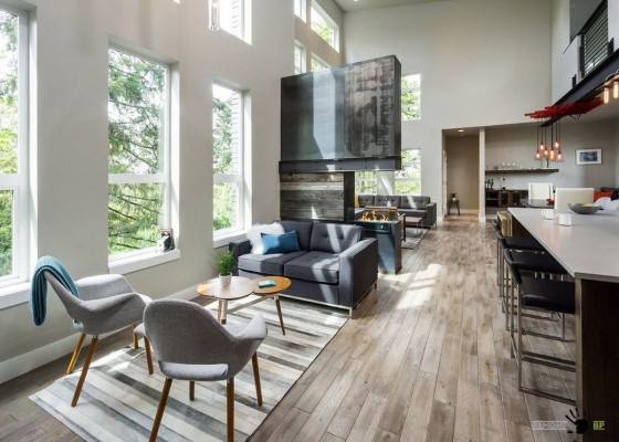 Просторное помещение