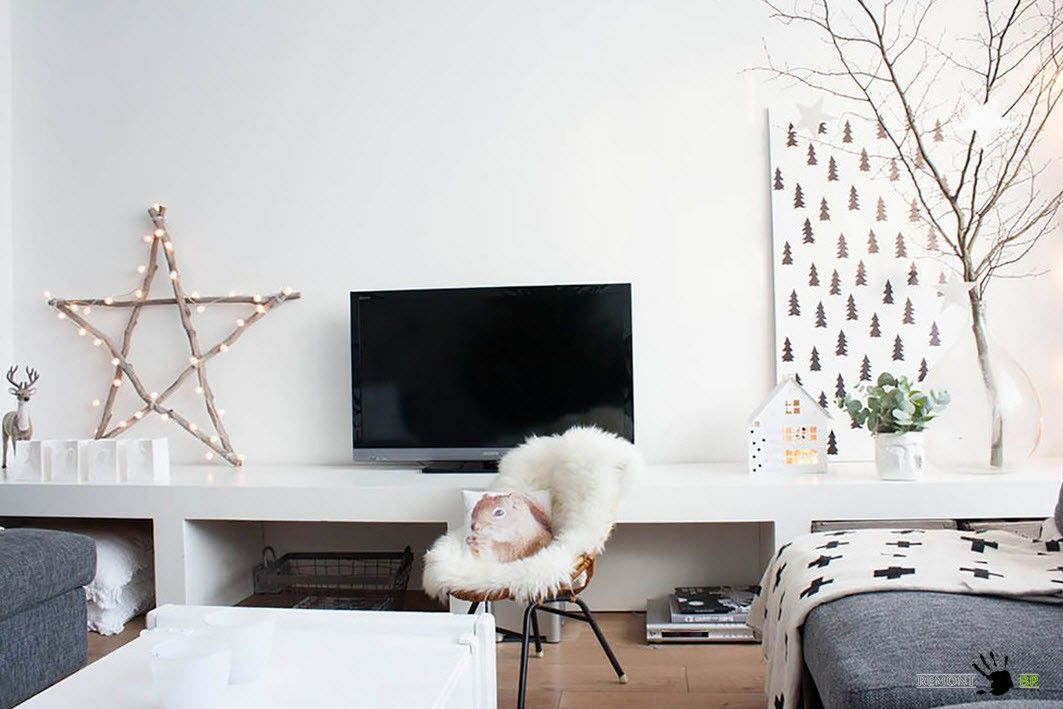 Белый и черный тона