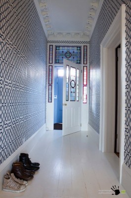 Пестрые обои