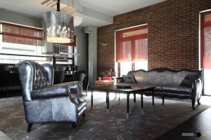 Стиль лофт в загородном доме