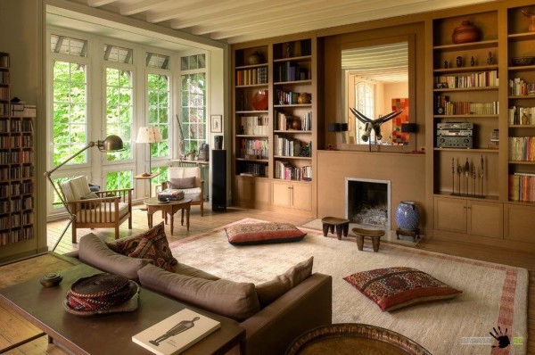 Интерьер с сельскими мотивами